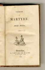 Vierge et martyre