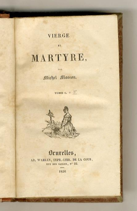 Vierge et martyre - Michel Masson - copertina