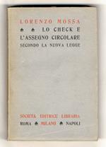 Lo check e l'assegno circolare secondo la nuova legge