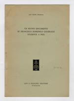 Un nuovo documento su Francesco Domenico Guerrazzi studente a Pisa
