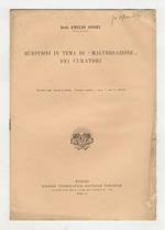 Questioni in tema di 