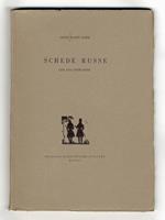 Schede russe. Con una intrusione. (A. Puskin - I. Turgenev - M. Gorkij e A. Cechov - L. Tolstoj - N. Gogol - K.H. Macha)