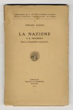 La Nazione e il progresso della filosofia politica