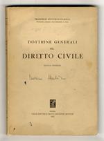 Dottrine generali del diritto civile. Quinta edizione