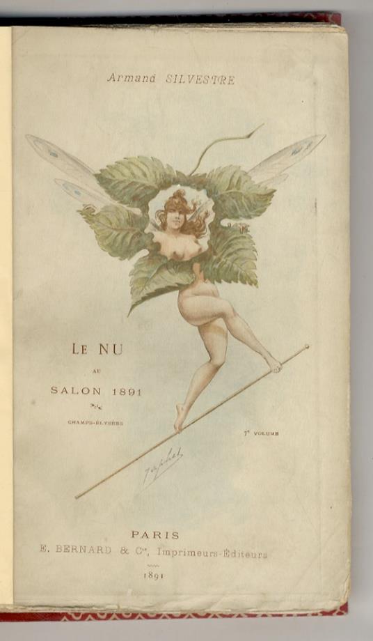 Le nu au salon de 1891 - Armand Silvestre - copertina