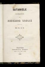 Sataniele. Romanzo. Traduzione di G. A.G