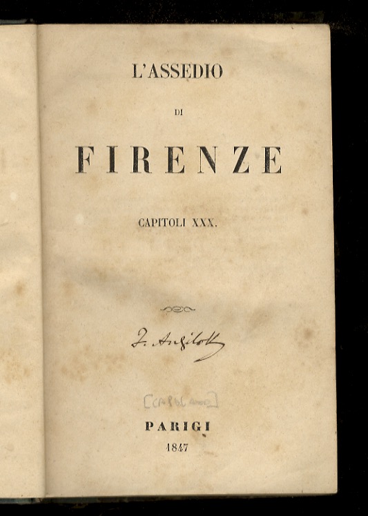 Libreria antiquaria Gozzini