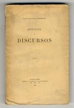 I: Articulos y discursos. II: Articulos y discursos. Segunda serie