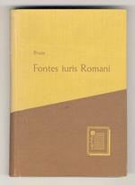 Fontes iuris romani antiqui. Pars prior: Leges et negotia. Pars posterior: Scriptores. Post curas Theodori Mommseni editionibus quintae et sextae adhibitas. Septimum edidit Otto Gradenwitz