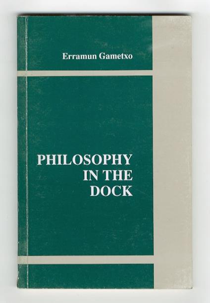 Philosophy in the dock - copertina