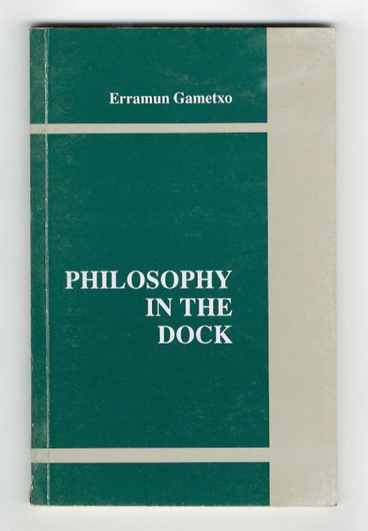 Philosophy in the dock - copertina