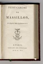 Petit carême de Massillon, évêque de Clermont