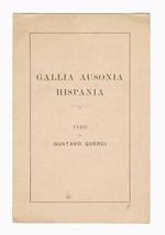 Gallia-Ausonia-Hispania. Versi. gennaio 1899