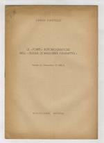 Le fonti autobiografiche nell'