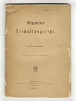 Allgemeines Verwaltungsrecht