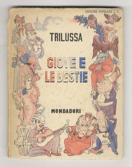 Giove e le bestie - copertina