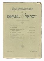 RASSEGNA (LA) mensile di Israel. Heshvan-Chislev 5688. 22 dicembre 1927. Vol. III, N. 2-3