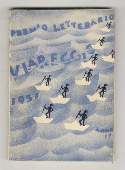 PREMIO letterario Viareggio. Anno MCMXXXI - IX dell'Era Fascista. II dalla fondazione - copertina