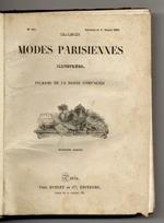 Modes (Les) parisiennes illustrées. Journal de la bonne compagnie. (Modes et Fashions, romans, poésies, chronique théatrale, causeries). 10ème Année
