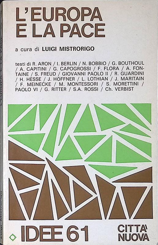 L' Europa e la pace - copertina