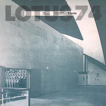 Lotus 74 - copertina