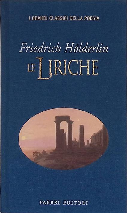 Le Liriche - Friedrich Hölderlin - copertina