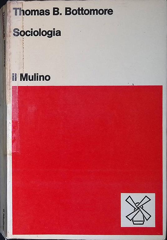 Sociologia - Thomas B. Bottomore - copertina