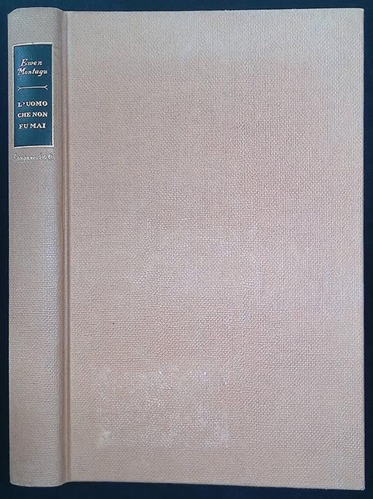 L' uomo che non fu mai - copertina
