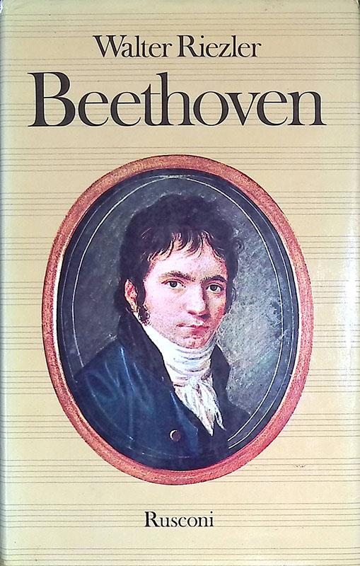Beethoven - Walter Riezler - copertina
