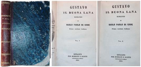 Gustavo il Buona Lana. Vol. I-II - copertina