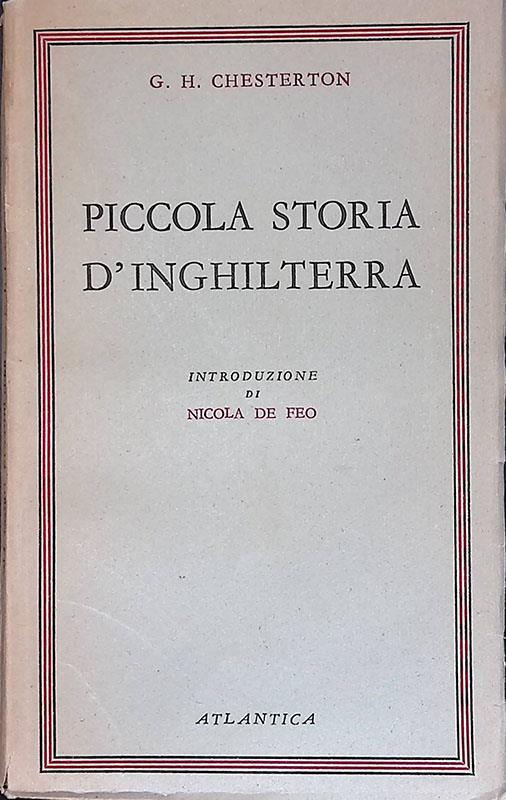 Piccola storia d'Inghilterra - copertina