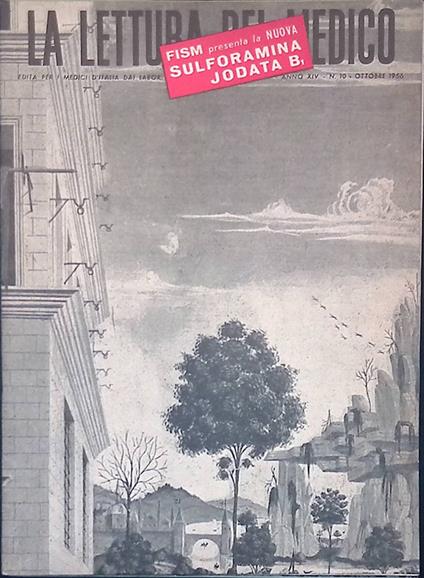 lettura del medico. Anno XIV n.10 ottobre 1956 - copertina