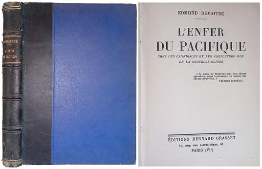 L' enfer du Pacifique. Chez les cannibales et les chercheurs d'or de la Nouvelle-Guinée - copertina