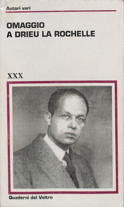 Omaggio a Drieu La Rochelle - copertina