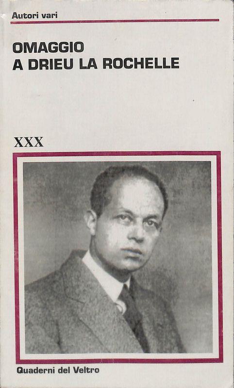 Omaggio a Drieu La Rochelle - copertina