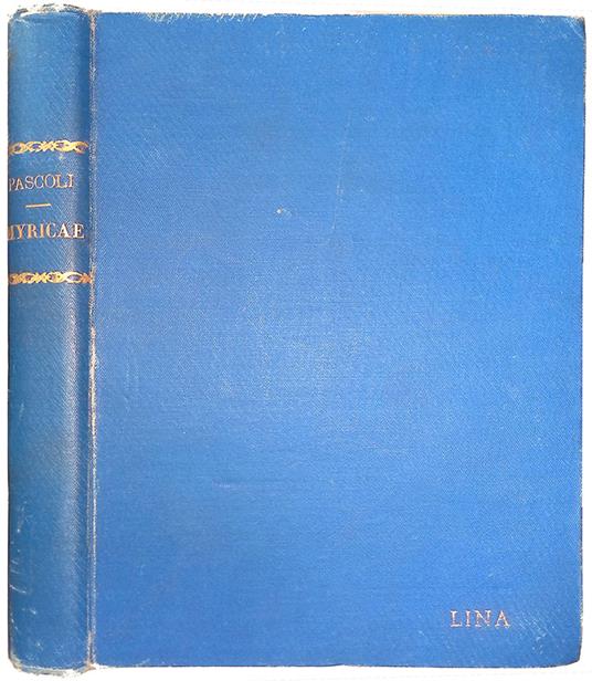 Myricae - Giovanni Pascoli - copertina