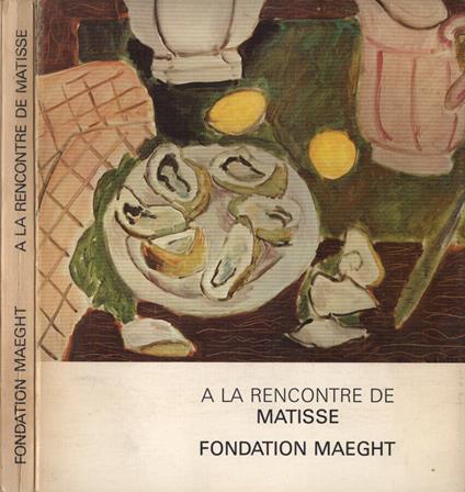 A la rencontre de Matisse - copertina