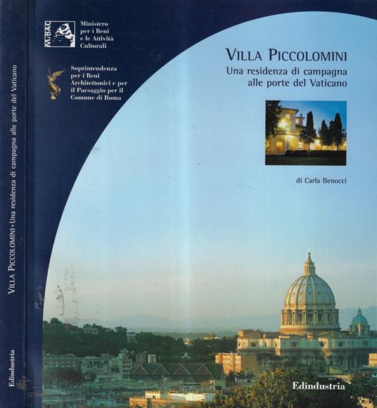 Villa Piccolomini - Carla Benocci - copertina
