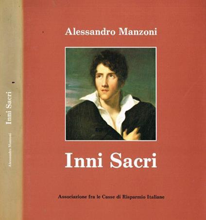 Inni sacri - Alessandro Manzoni - copertina