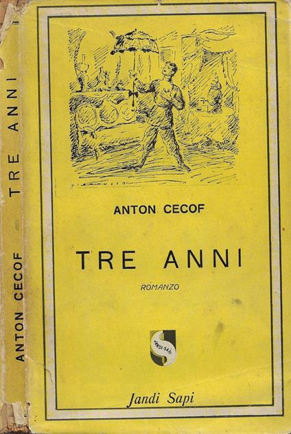 Tre anni - Anton Cechov - copertina