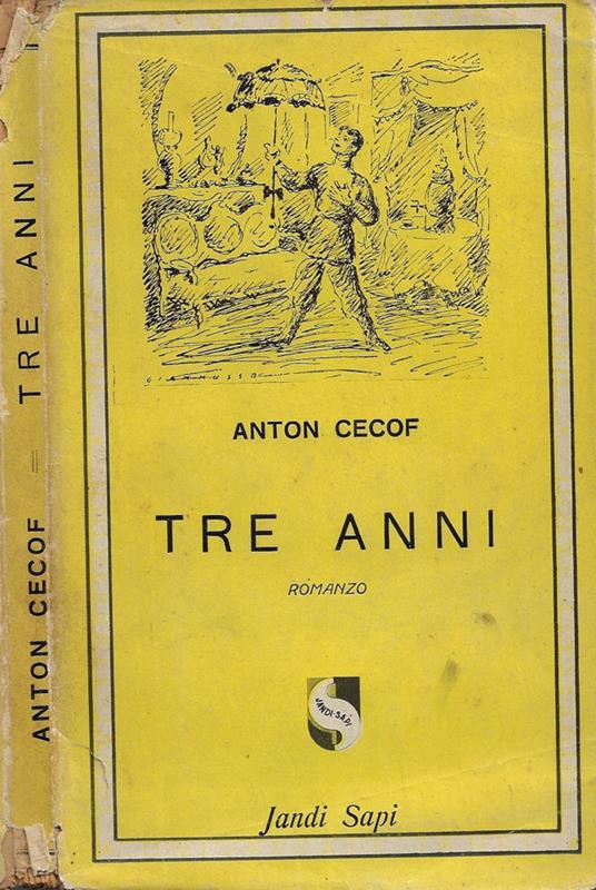 Tre anni - Anton Cechov - copertina