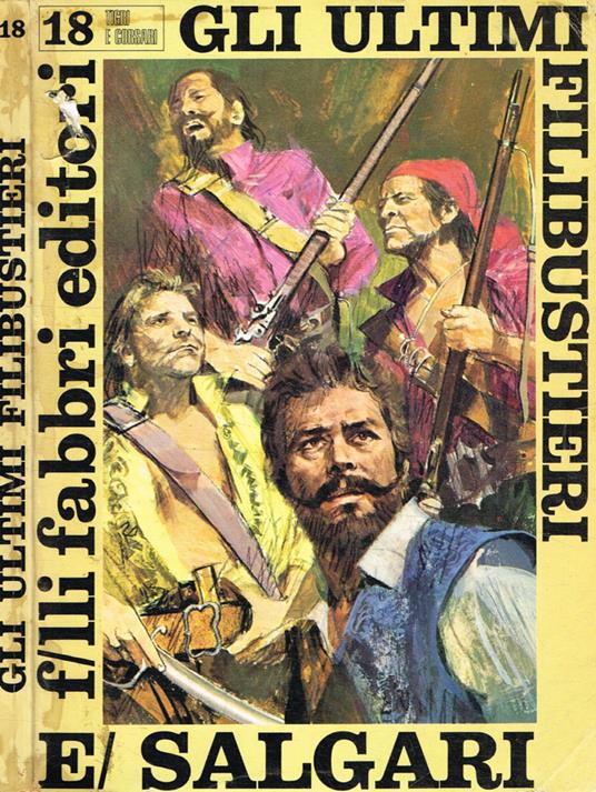Gli ultimi filibustieri - Emilio Salgari - copertina