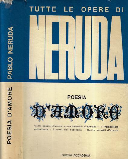 Poesia d'amore - Pablo Neruda - copertina