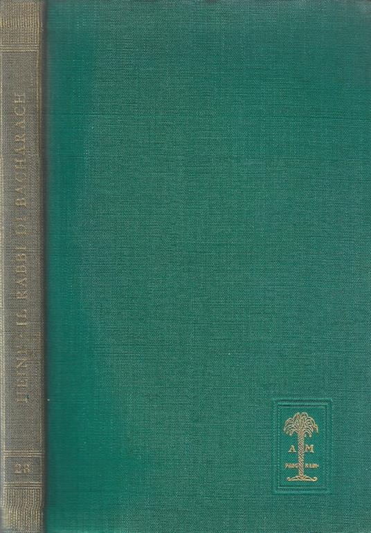 Il Rabbi di Bacharach - Heinrich Heine - copertina