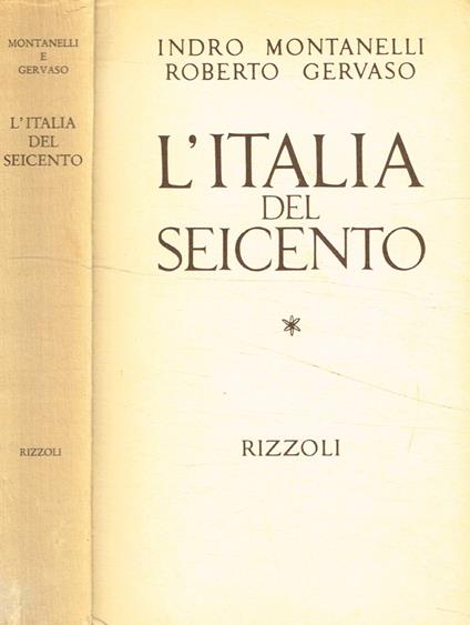 L' Italia del Seicento - Indro Montanelli - copertina