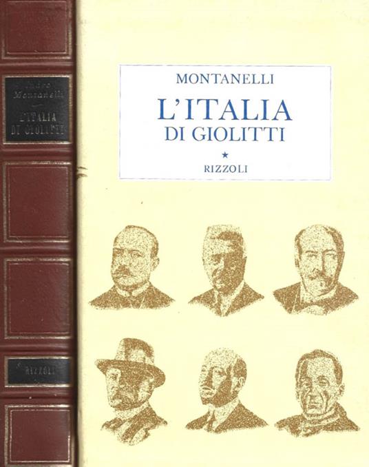 L' Italia di Giolitti ( 1900 -1920 ) - Indro Montanelli - copertina