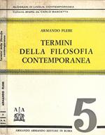 Termini della filosofia contemporanea Vol. 5