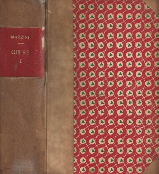 Opere. Volume I. Lettere - Giuseppe Mazzini - copertina
