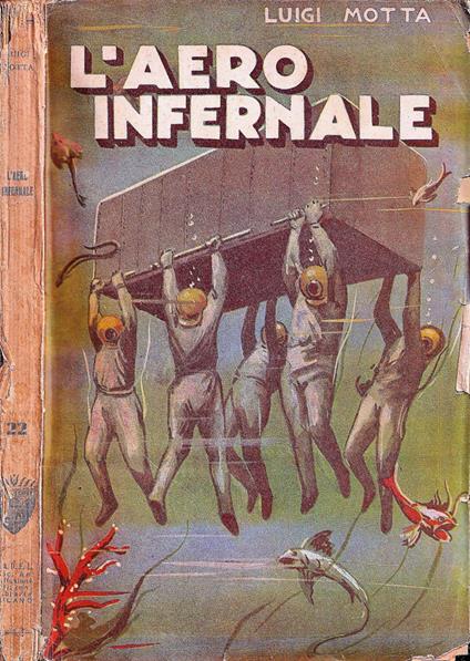 L' aero infernale - Luigi Motta - copertina
