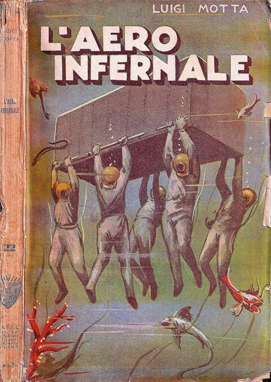L' aero infernale - Luigi Motta - copertina